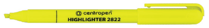 CENTROPEN zvýrazňovač 2822 žlutý