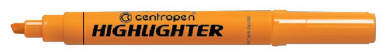 CENTROPEN zvýrazňovač 8552 oranžový