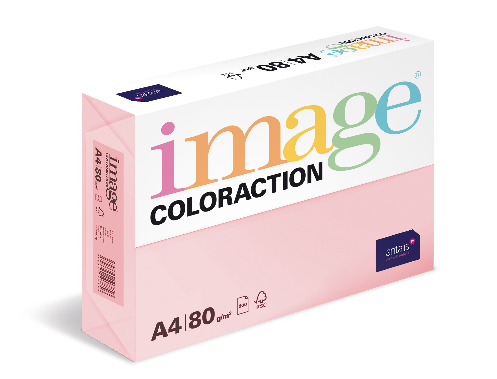 Coloraction A4 80g Tropic/500 l 382026
