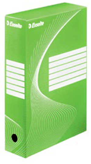 ESSELTE 128424 archivační krabice 100mm zelená