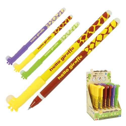 Gumovací roller MG iErase /Hello Giraffe 0,5mm modrý    5304B