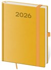 *H26  DPP432-09-26   Diář denní B6 Print Pop - žlutá , 120x165