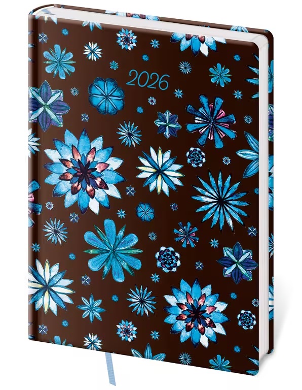 *H26  DV422-38-26   Diář denní A5 Vario Lyra - Nocturno , 145x205