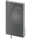 *H26  DV426-04-26   Diář týdenní kapesní Vario - 4 GREY DESIGN , 80x150