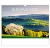 *H26  N115-26  nástěnný kalendář  Šumava , 450x315(70)