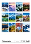  nástěnný kalendář  Mountains/Berge/Hory