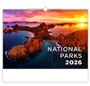 *H26  N132-26  nástěnný kalendář  National Parks , 450x315(70)