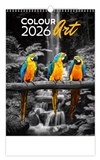 *H26  N148-26  nástěnný kalendář  Colour Art  , 315x450(70)