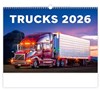 *H26  N155-26  nástěnný kalendář  Trucks  , 450x315(70)
