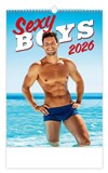 *H26  N160-26  nástěnný kalendář  Sexy Boys , 315x450(70)