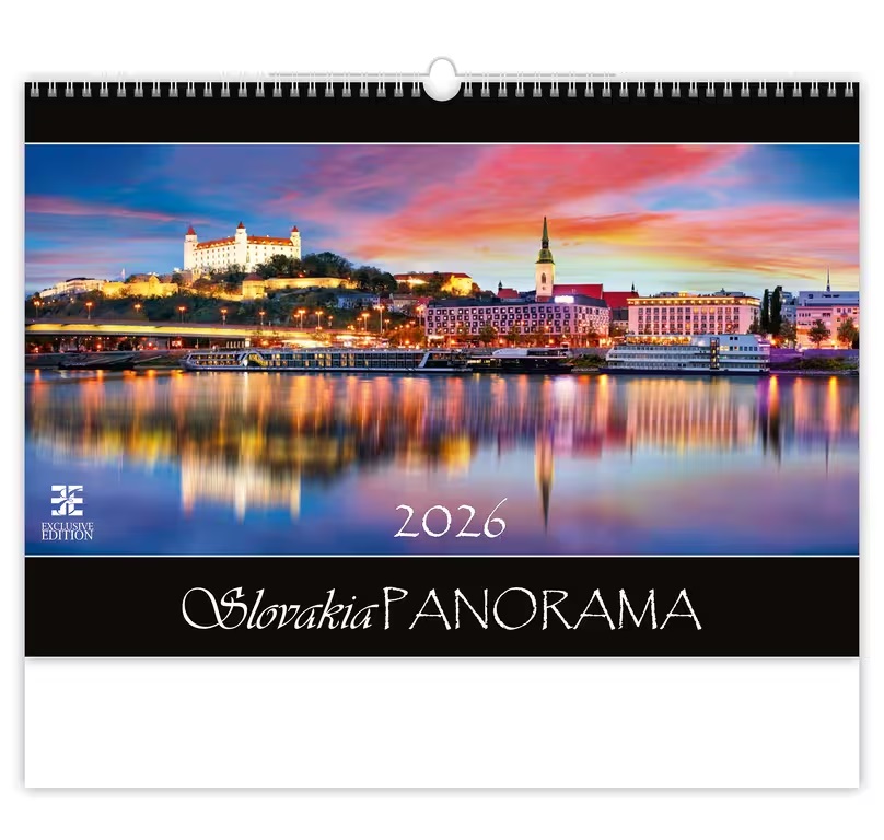 *H26  N300-26  nástěnný kalendář  Slovakia Panorama , 485x334(70)