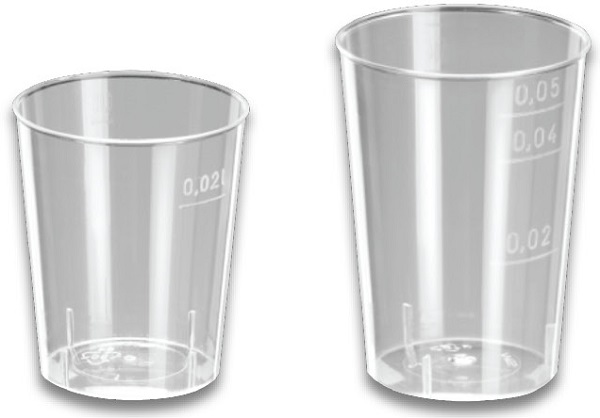 Kelímek na alkohol 20ml/50ks  73102