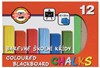 Křída školní barevná/12ks 112506