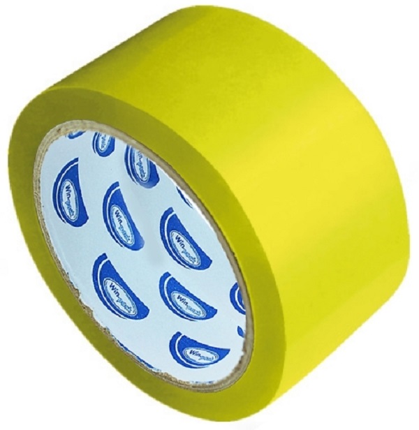 Lepicí páska 50mm/66m žlutá