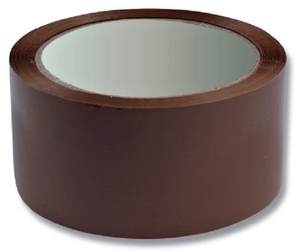 Lepicí páska 72mm/66m hnědá