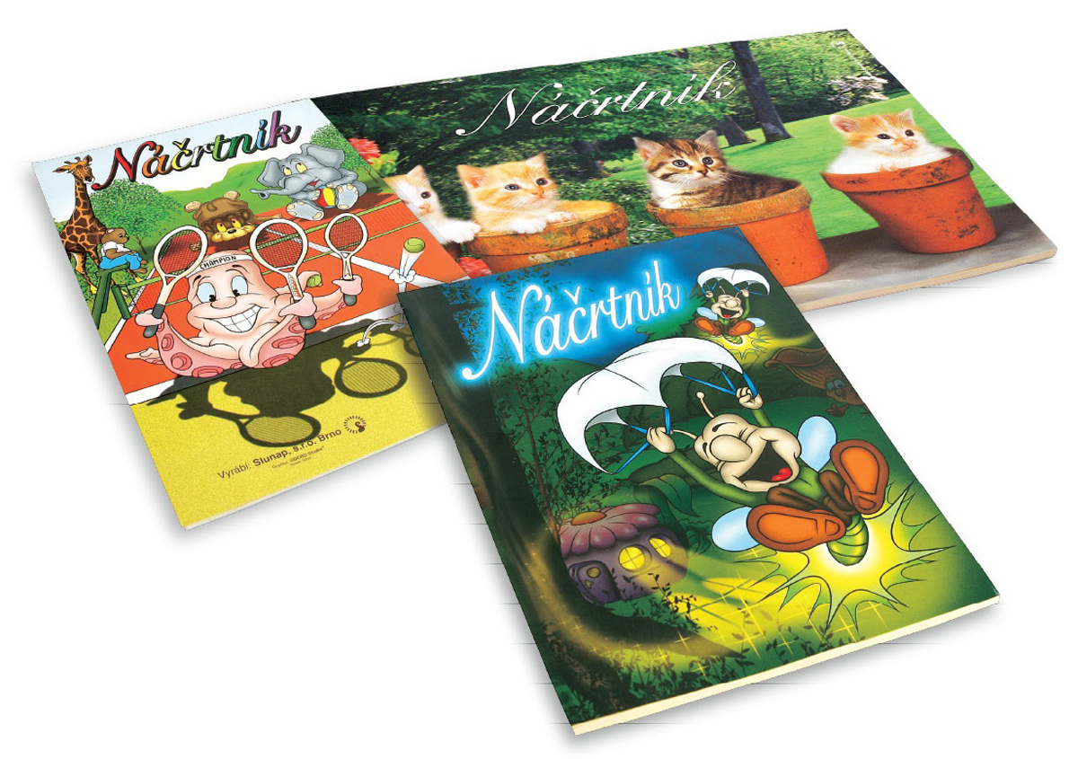 Náčrtník A4 20 listů 502.02