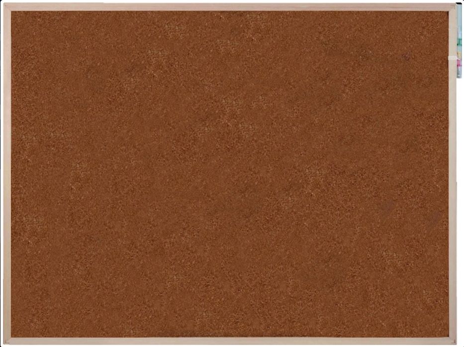 Nástěnka korková 60x90 cm 500964  ECONOMY