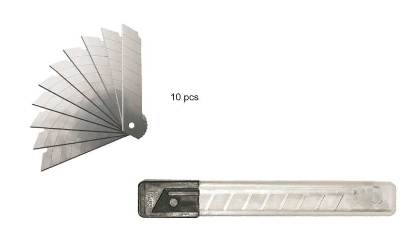 Nůž náhradní č.1/10ks malý