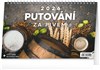 *P26   NOTIQUE Stolní kalendář Putování za pivem 2026, 23,1 x 14,5 cm