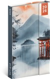 *P26  PGD-35539-V  NOTIQUE Týdenní magnetický diář Japonsko 2026, 13 x 21 cm