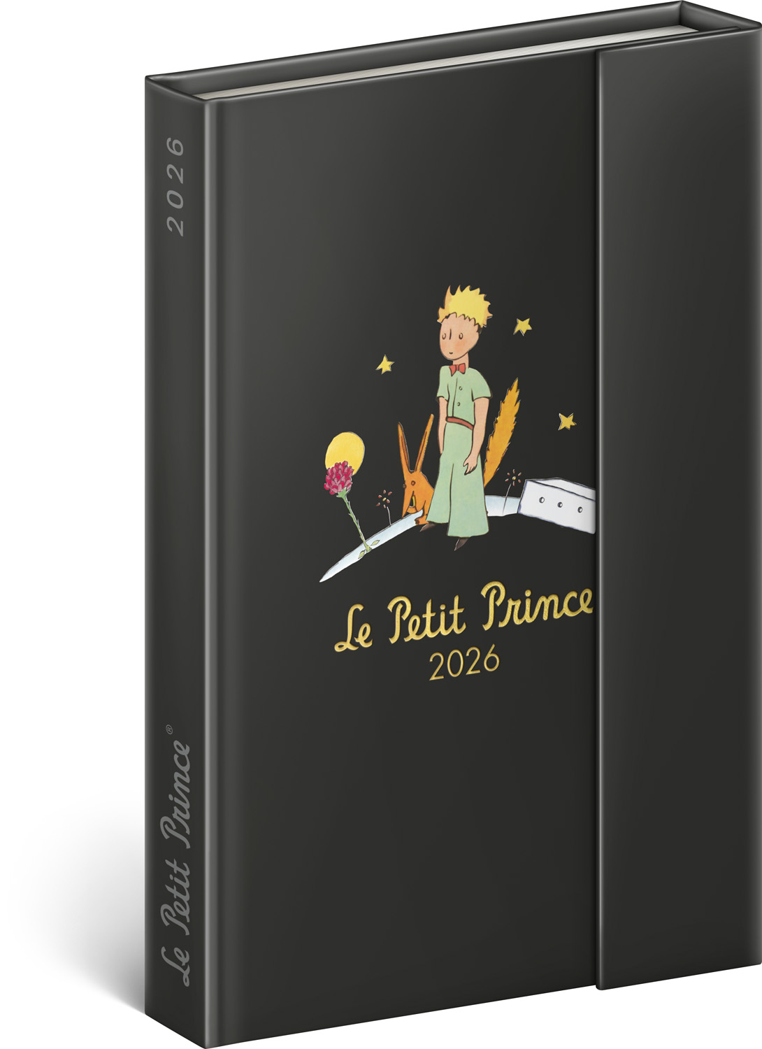 *P26  PGD-35575-V  NOTIQUE Týdenní magnetický diář Malý princ 2026, 11 x 16 cm