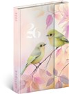 *P26  PGD-35687-V  NOTIQUE Týdenní magnetický diář Ptáčci 2026, 11 x 16 cm
