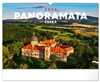 *P26  PGN-35280-L  NOTIQUE Nástěnný kalendář Panoramata Česka 2026, 48 x 33 cm