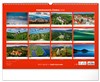 NOTIQUE Nástěnný kalendář Panoramata Česka