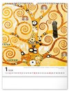  NOTIQUE Nástěnný kalendář Gustav Klimt