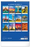 NOTIQUE Nástěnný kalendář Světové monumenty