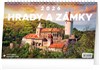 *P26  PGS-35323  NOTIQUE Stolní kalendář Hrady a zámky 2026, 23,1 x 14,5 cm