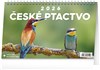 *P26  PGS-35710  NOTIQUE Stolní kalendář České ptactvo 2026, 23,1 x 14,5 cm