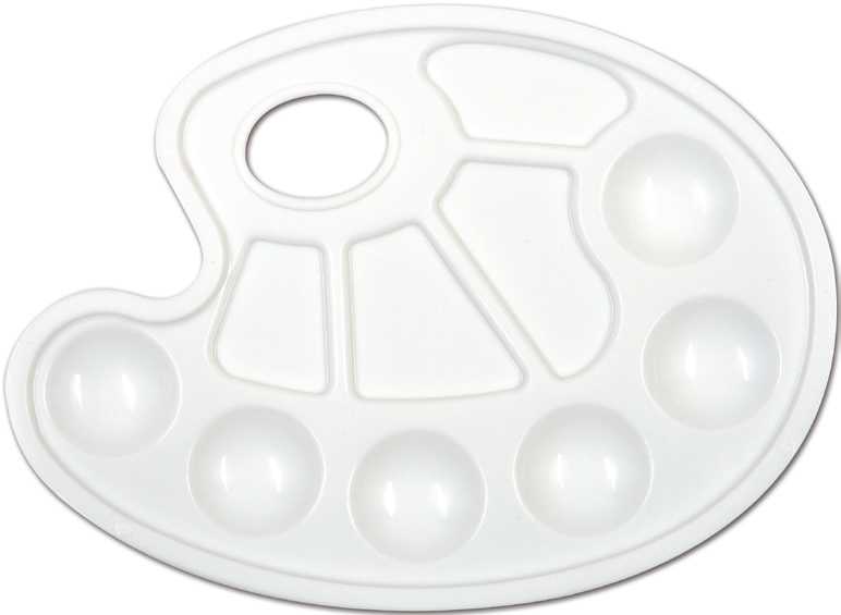 Paleta malířská oválná pr. 240mm 