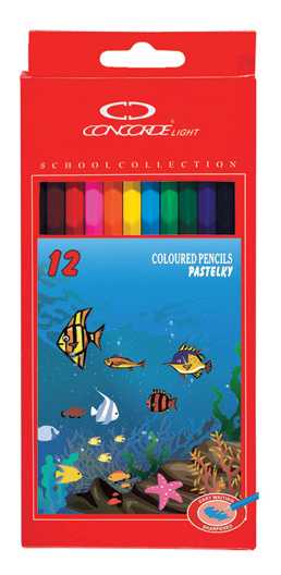 Pastelky dlouhé /12ks ABA0241