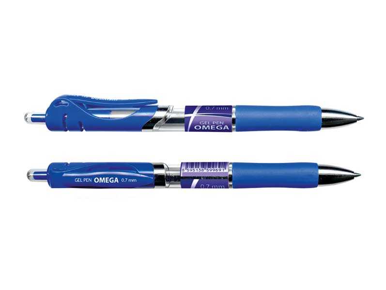 Pero gelové OMEGA modré  6001125 cena za 1 kus!