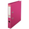 Pořadač s pákou A4/50 fuchsiová celolpl.ESSELTE 811413