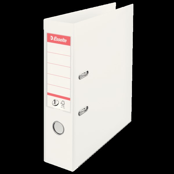 Pořadač s pákou A4/75 bílý celopl.ESSELTE 811300