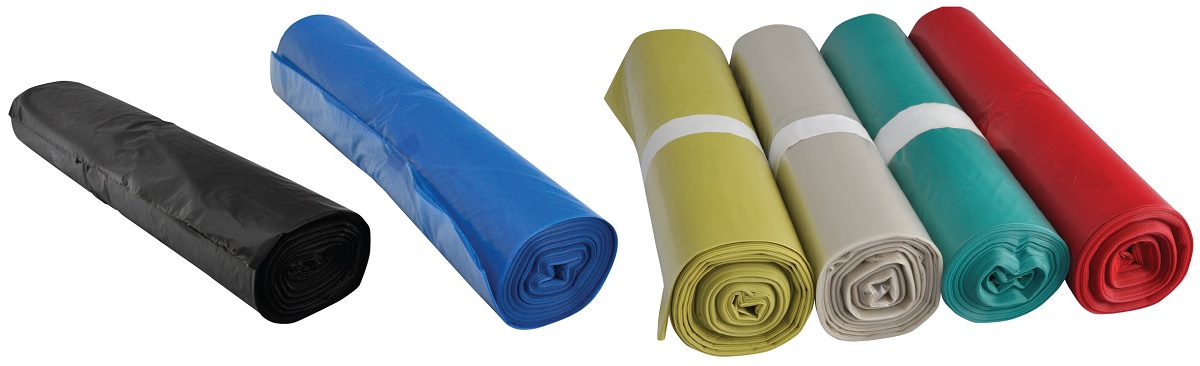 Pytel odpadní  70x110cm/20ks  60mic červený   05.060760