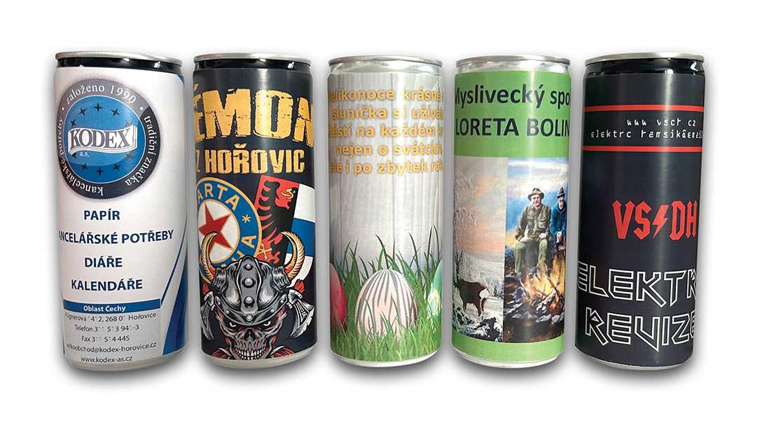 Reklamní plechovka 0,25l frizzante