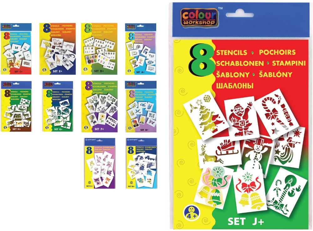 Šablona pro foukací fixy H+  9996 farma