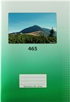 Sešit 465 bezdřevý A4 60 listů čtvereček