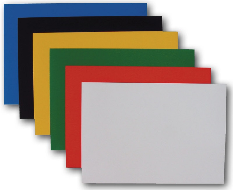 Vazba - Chromo desky A4 červené lesklé 250g