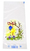 Velikonoční sáček,  (12x35cm) Jarní kvítí 