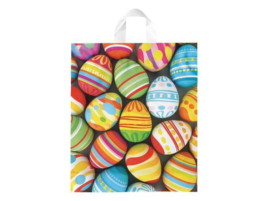 Velikonoční taška, igelitová vzor 11 39x46x8cm