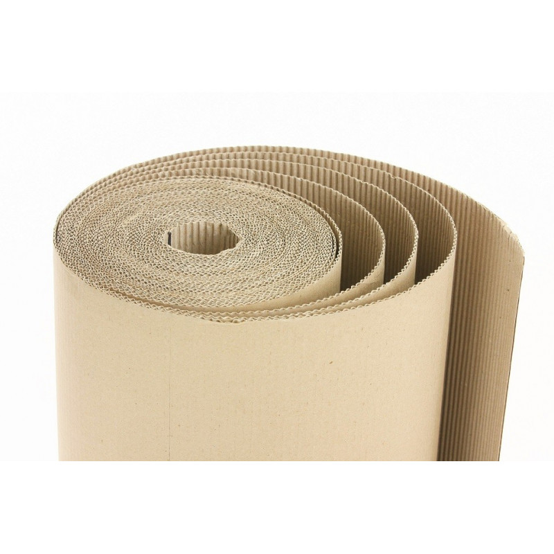 Vlnitá lepenka,  role 100cm/10m