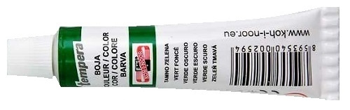 barva temperová 16ml 162608/1510 rumělka zelená tm.