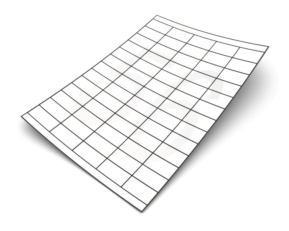 etiketa PRINT  52,5x21,2/100 MKA 56 etiket 522550