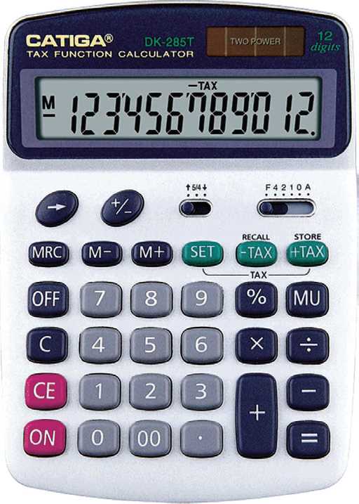 kalkulátor Catiga DKT-285 stolní