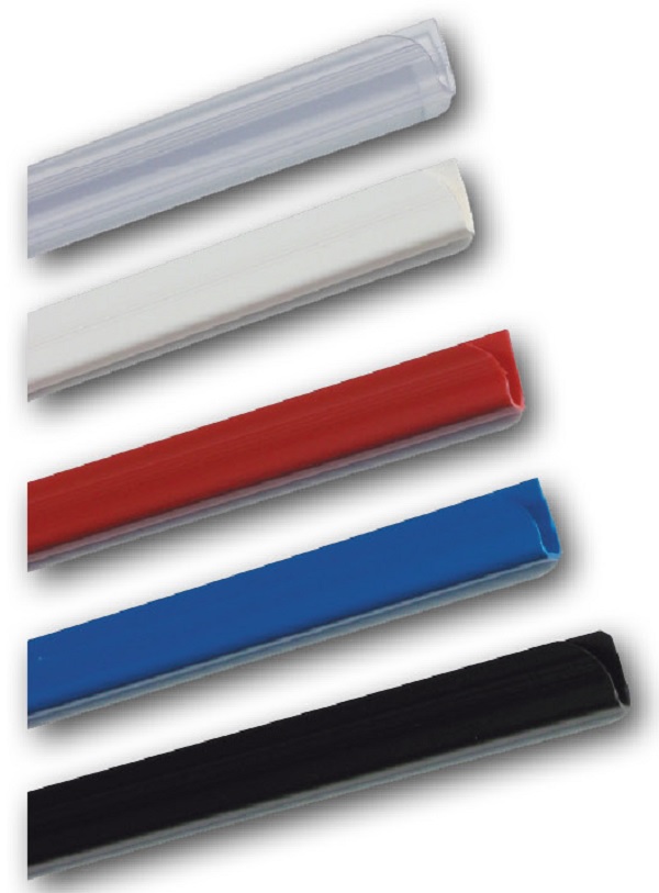 nasouvací lišta A4 3-6mm bílá 30-60 listů