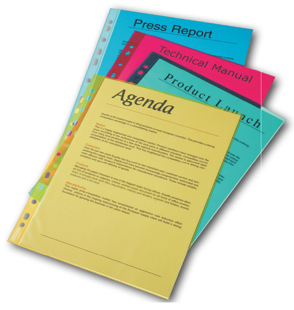 obal A4 U PH 101 červený 47203